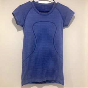 Lululemon Swiftly Short Sleeve Blue/Purple